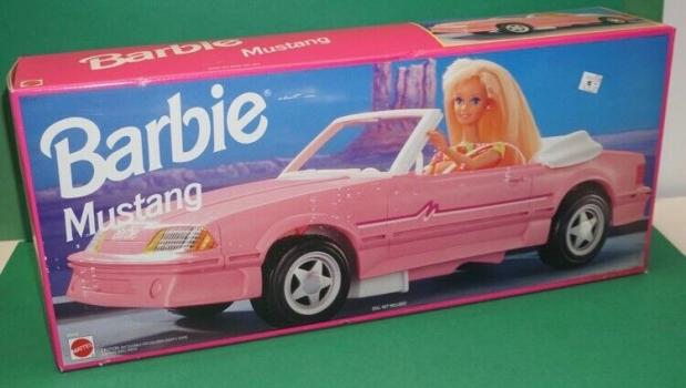 Mattel - Barbie - Mustang - Pink - Vehicle